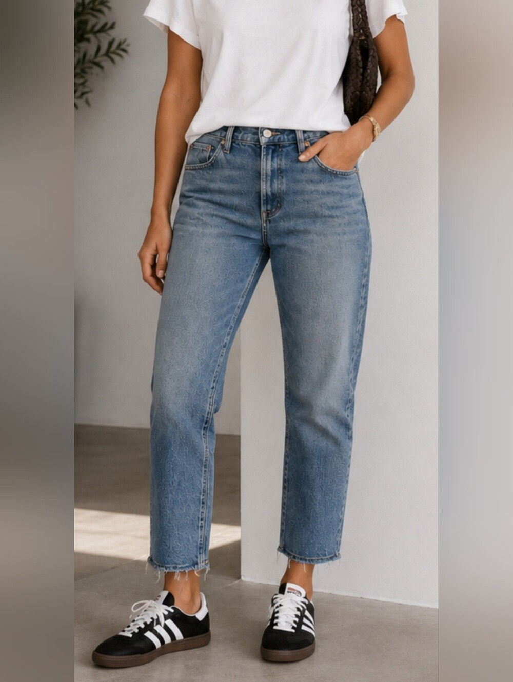 Citizens of Humanity Emerson Slim Boyfriend Jeans Marlee Size 30 Cropped